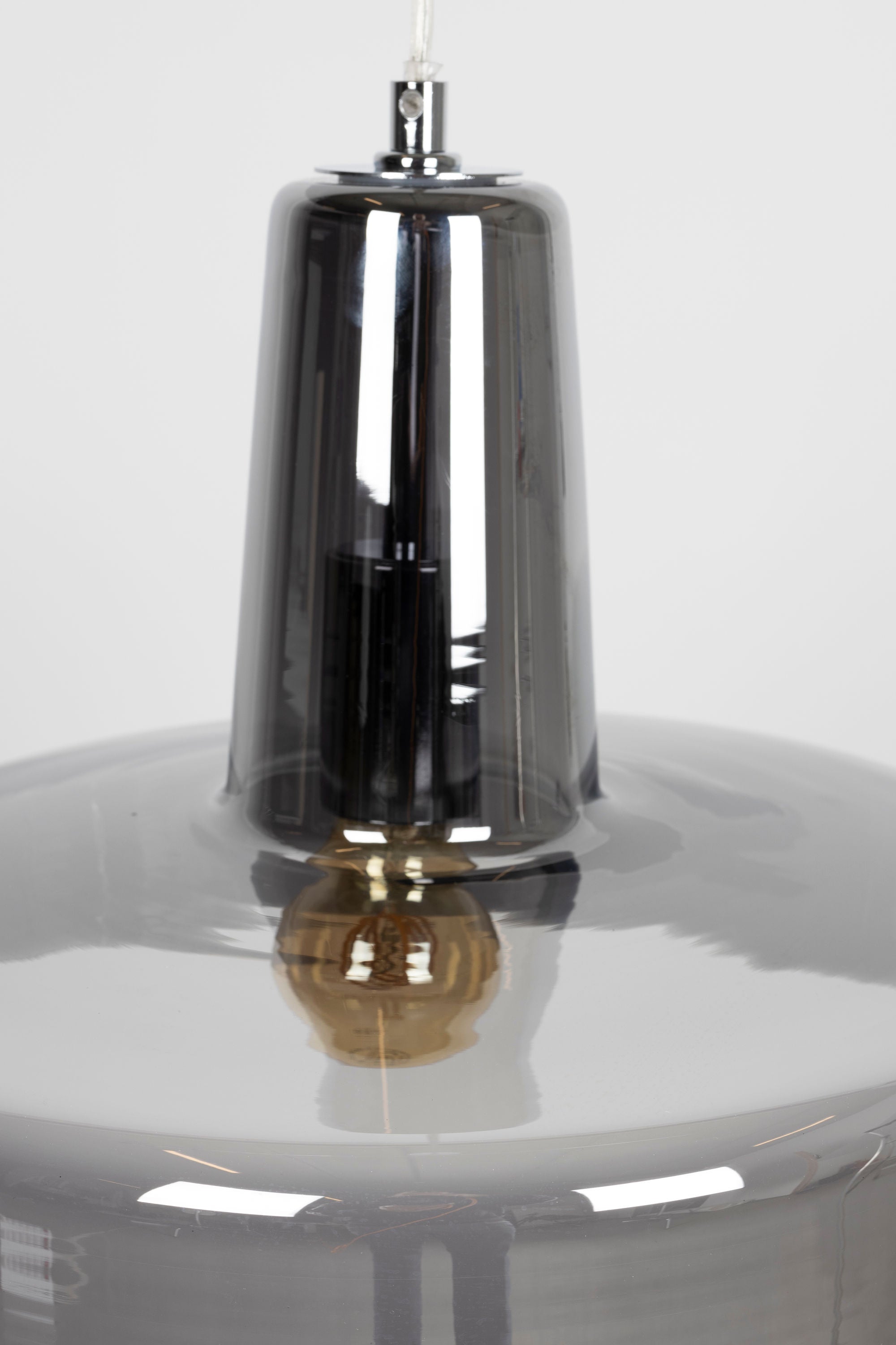 Anshin Smoke Glass Pendant Lamp Medium